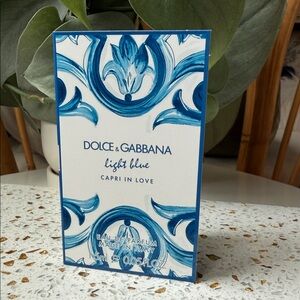 Dolce & Gabbana Light Blue Capri In Love Fragrance Sample